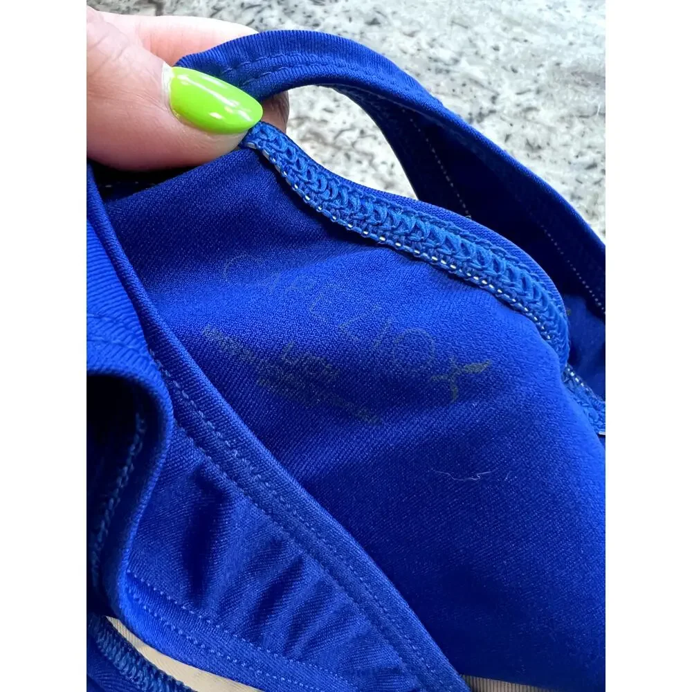 Capezio Royal Blue Leotard Youth Size Large